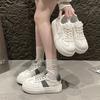 Women's thick soles 2025 big head sports little white shoes casual new white board shoes spring and autumn
