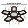100-277V Garage Ceiling Light 23.5W Garage Light Fixture Durable Screw In LED Bulb  Workshop