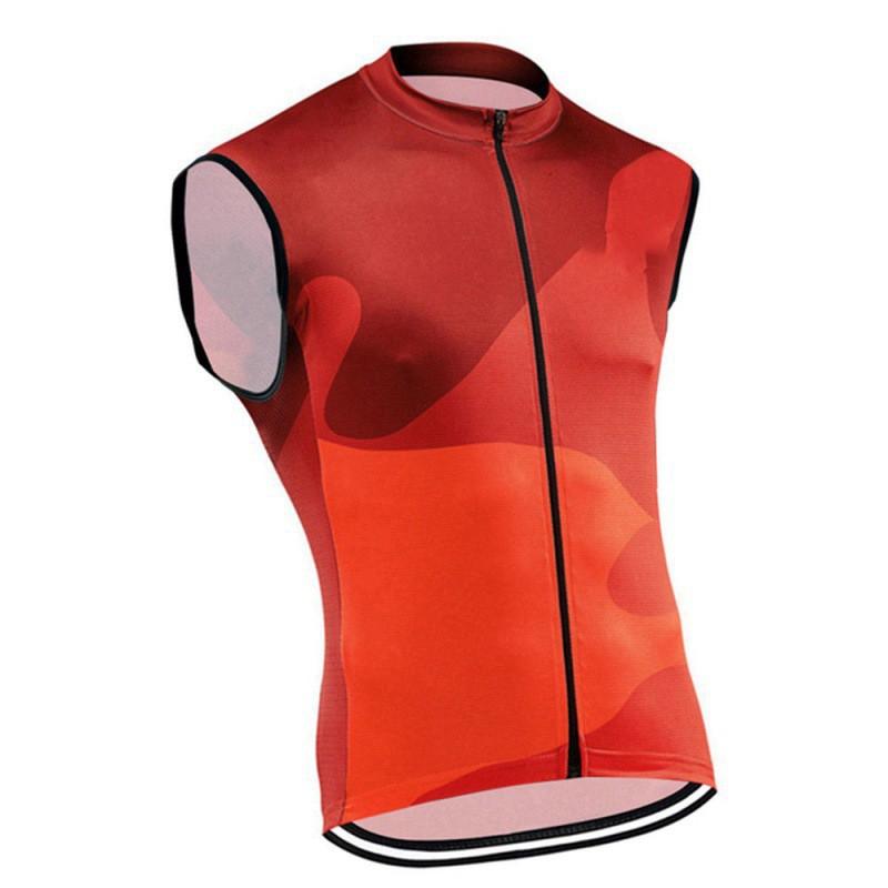 Men Women Cycling Vest Breathable Mesh Jersey Road Bike Riding Sportswear