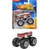 Hot Wheels Monster Truck Five Alarm 1:64 Scale Toy Vehicle Red for Ages 3 and Up