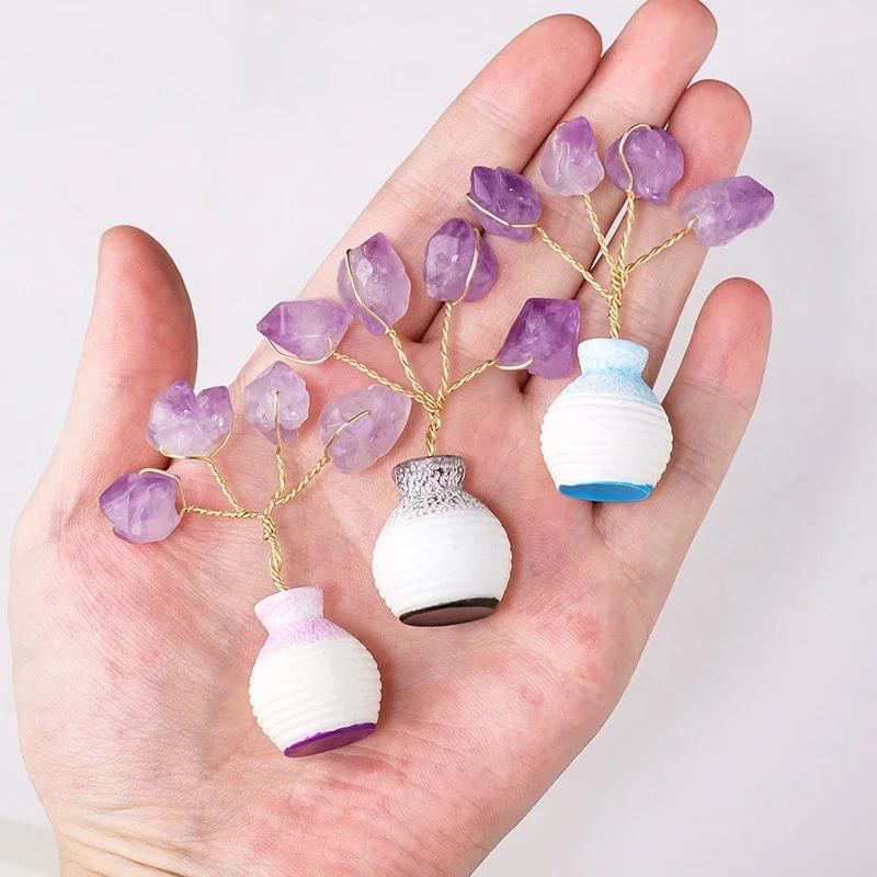 Harts Mini Vas Liten Mun Vas Blomkruka Trädgårdsdekoration DIY Mikro Landskap Skrivbordsdekoration Heminredningsaccessoarer