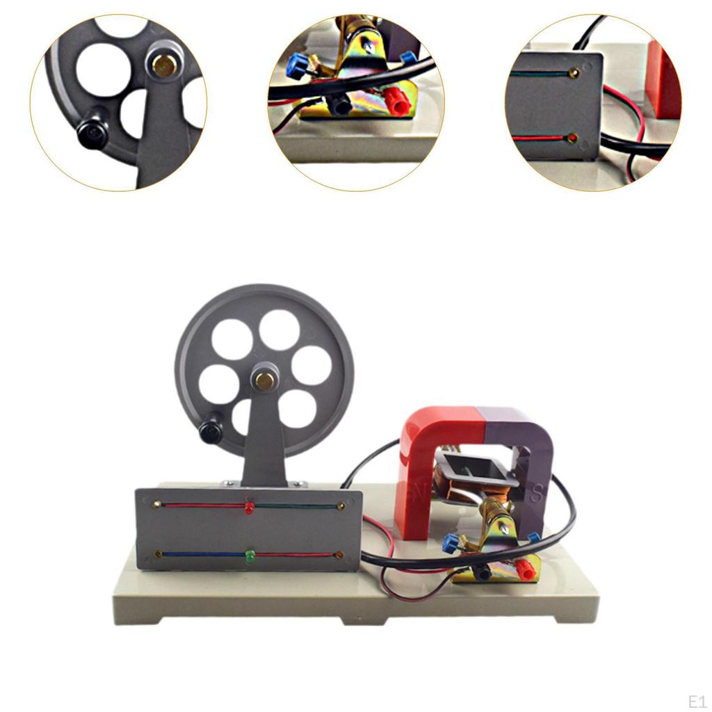 Handkurbelgenerator Lehrmittel Physikwerkzeug Elektromagnetische Induktion Pädagogisch