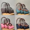 Dragon Inlaid Week Nylon Leather Handbag Embroidery Large Capacity Tote Bag Waterproof Folding Shoulder Bag Women