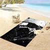 Naruto Kakashi Anime Print Beach Towel, Large Soft Quick Dry Towel for Beach Camping Swimming