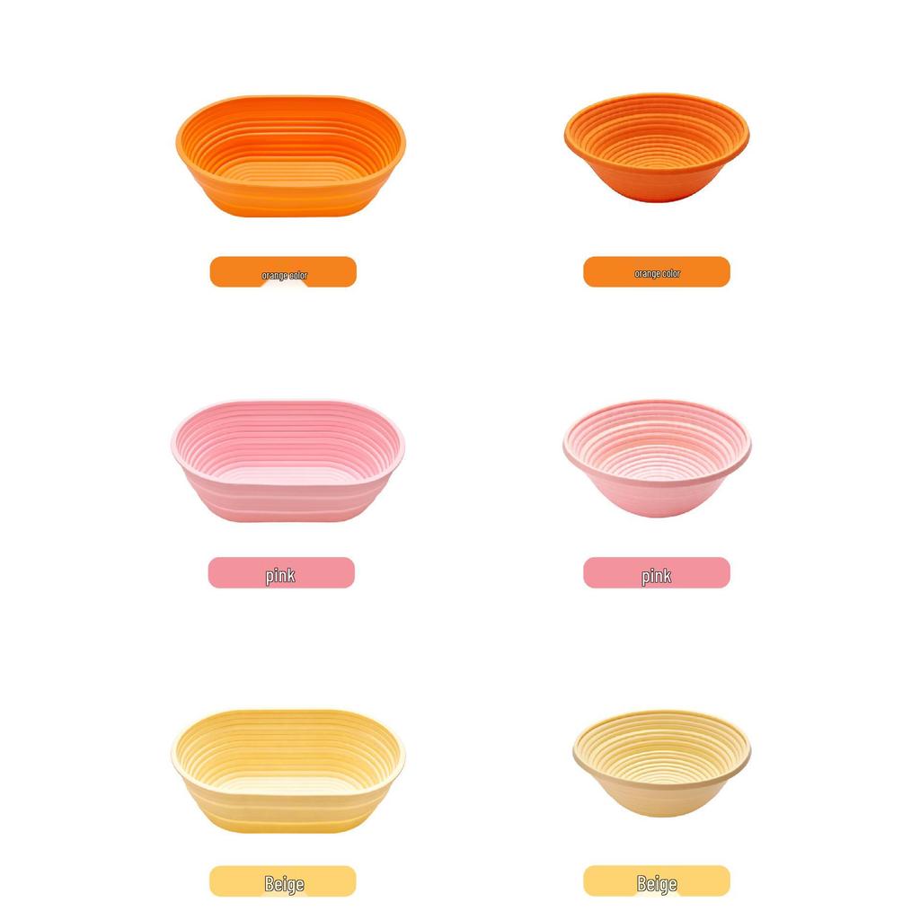 Silicone Toast Bread Baking Mold - Food Grade, Foldable Bread Basket Pan