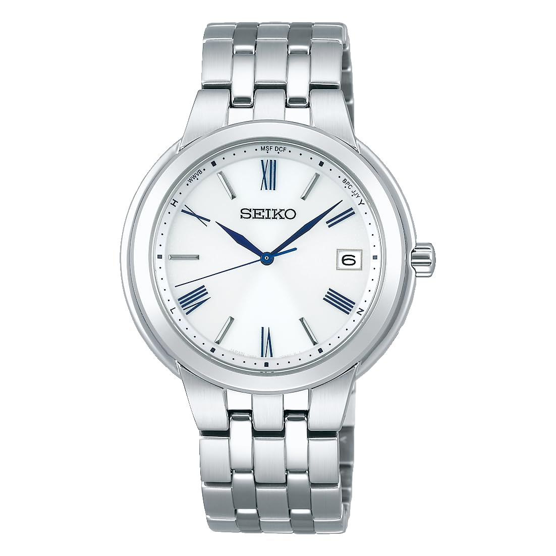 

Годинник Seiko Selection Dress Pair Solar Radio Watch SBTM281 Silver [Seiko Watch] Men s