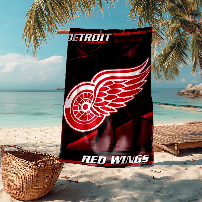 RedWings Fashion Beach Towel: Ideal for Summer Adventures Soft, absorbent and quick drying suitable for swimming and bathing