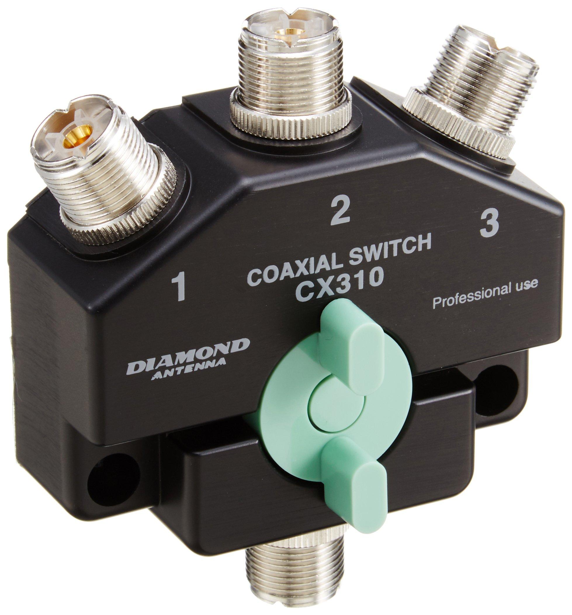 

Daiichi Denpa Kogyo Diamond CX310A 1 circuit 3 contacts coaxial switch CX310A