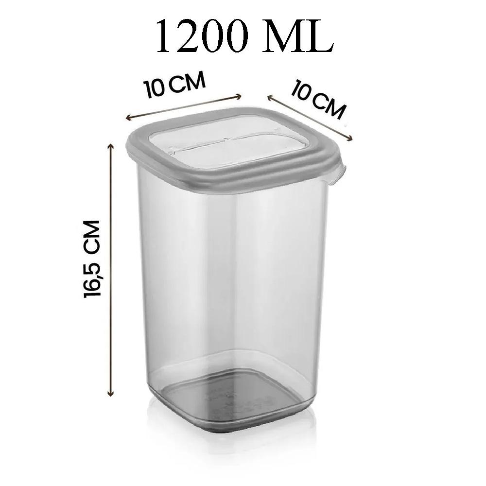 Luftdichte Lebensmittelaufbewahrungsbehälter-Sets – Transparenter BPA-freier Vorratskammer-Organizer, Stapelbare auslaufsichere Snackgläser für die Küche