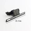 3D ABS Car Trunk Emblem COMPETITION Bar Underlined Emblem for BMW M2 M3 M4 M5 M6 M8 X2M X3M X4M X5M X6M X7M Badges Sticker