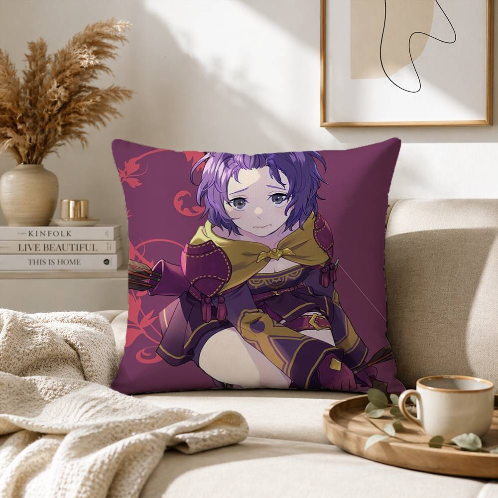 Bernadetta Fire Emblem Pillow Case Pattern Printed Pillowcase For Living Room Sofa Cushion Cover
