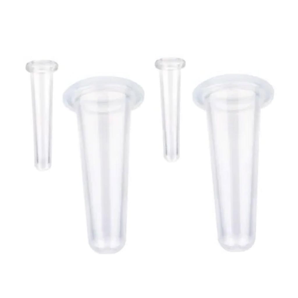 4PCS Vacuum Suction Massage Cup Liquid Silicone Facial Cupping Set for Adults Home Use White