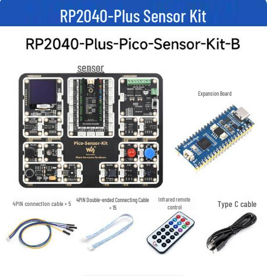 Raspberry Pi Pico Sensor Python Kit - Learning & Development Board