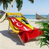 RC Lens Print Beach Towel, Large Soft Quick Dry Towel for Beach Camping Swimming