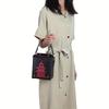 Vibrant Tower Pattern Crossbody Bag Fun Novelty Messenger Shoulder Purse With Square Tote Design Adjustable Strap And Spacious Interior Perfect