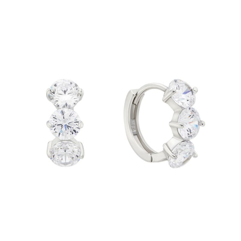 TOU WAV105 Bling Crystal Earrings