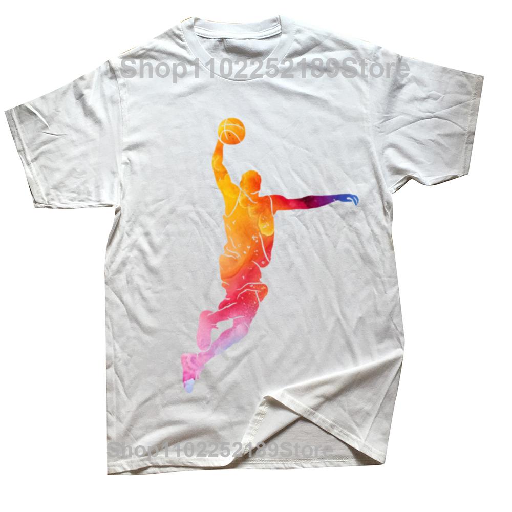 Funny Basketball Player Tshirts Men Womens Fashion Casual 100 Cotton Loose Oversized Basketballer Sports Graphic T Shirt