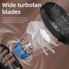 2-In-1 Design Humidifier 2 Humidity Settings Clip Fan Refrigerating Air Cooler  Dormitory Use