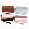Minimalist Long Wallet For Women With Pu Material And Color Blocking Design For Daily Use