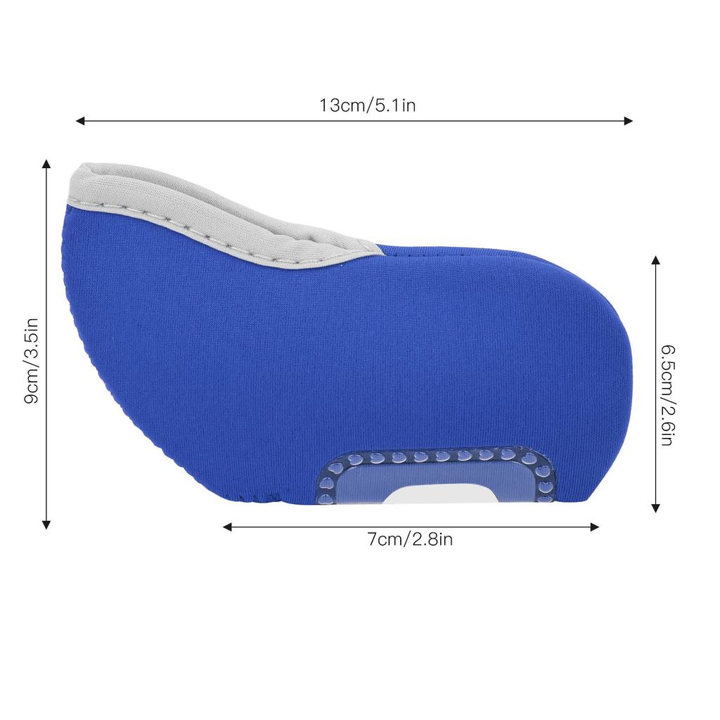 10Pcs Putter Head Cover Iron See Through Window Covers Putter or