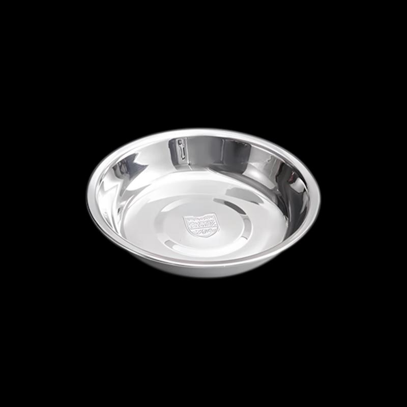 Jiwanggu 304 Stainless Steel Round Shallow Plates