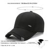 Men's Special Fabric Small Iron Logo Baseball Cap Outdoor Leisure Golf Hat for Middle-aged and Elderly People Thick Warm Hats Travel Truck Driver Caps