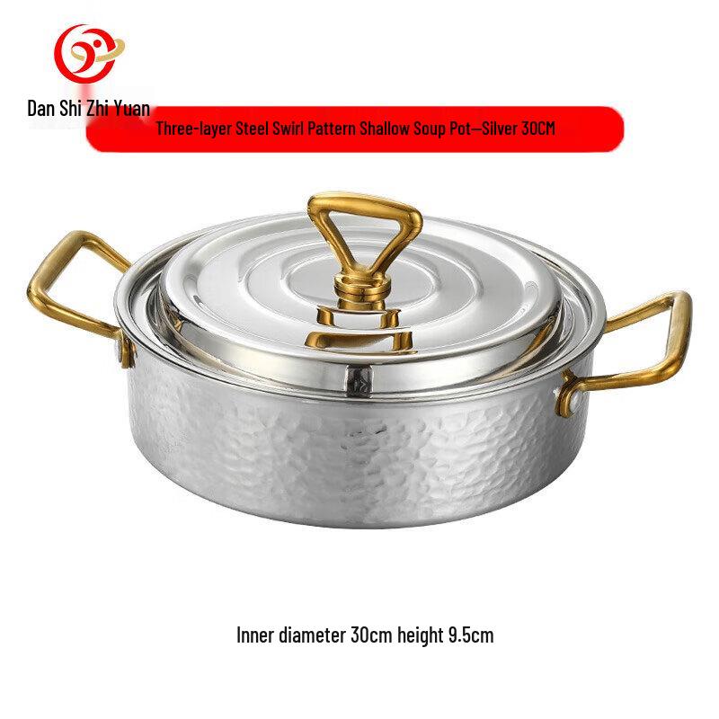 Danshi Zhiyuan 201 Stainless Steel Stockpot