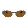 RAYBAN Metal Oval Sunglasses Unisex Couple Style 925933 52-20 RB3770