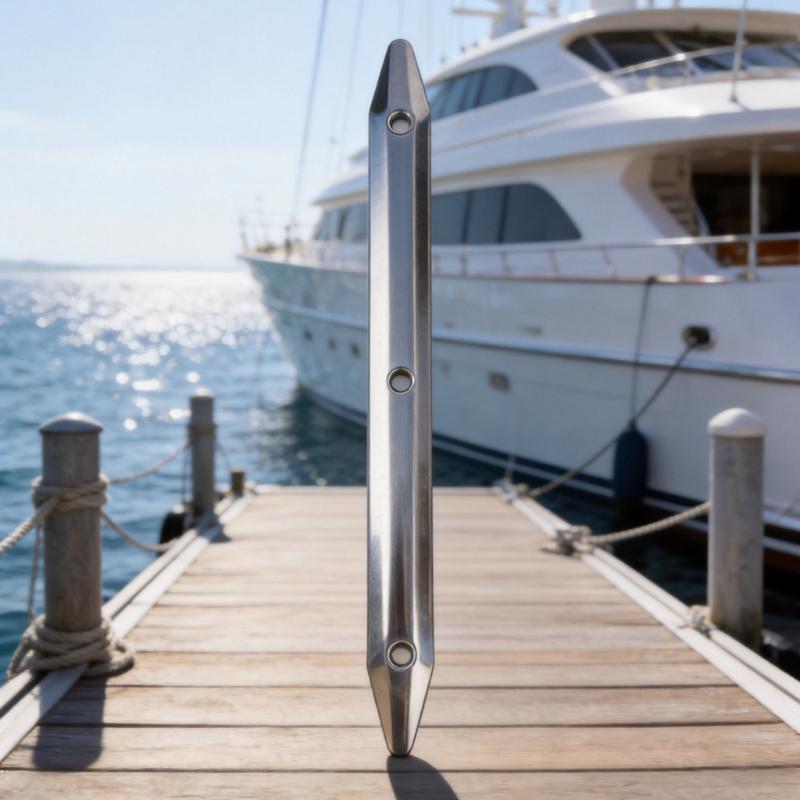 Marine Edge Guard 316 Stainless Steel 12 Inch Boat Rub Rail Cover for Side Protection, Mooring Contact and Hardware Replacement Use