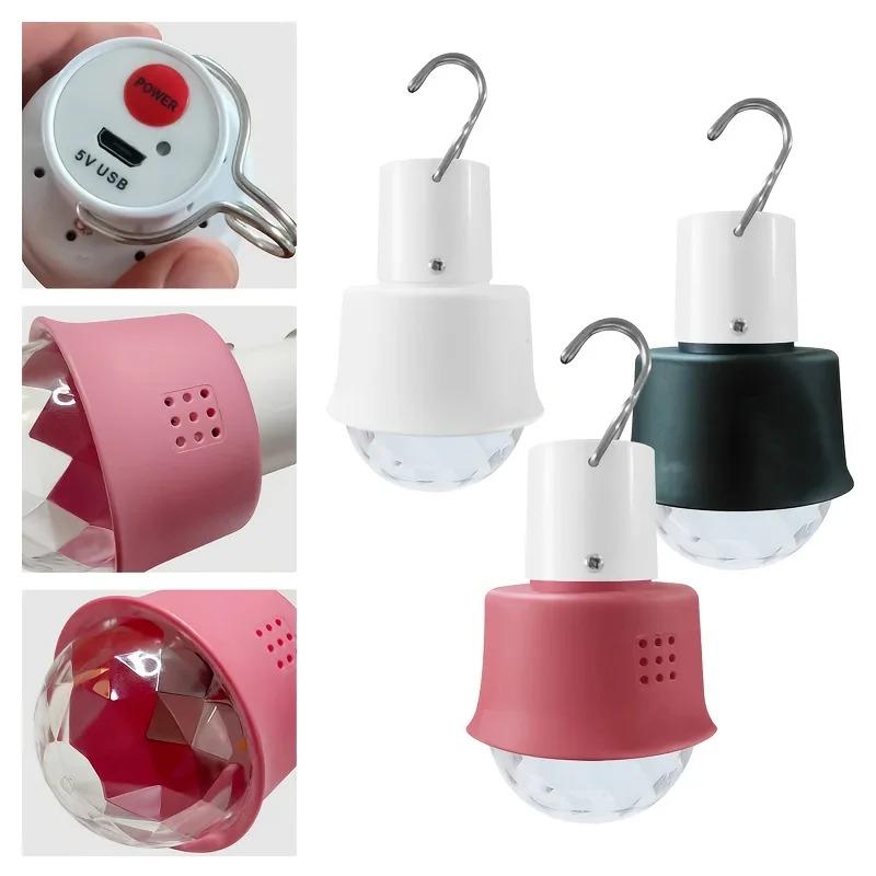 Colorful Party Lights Voice Activated Energy Saving Decorative Lamp Portable USB Charging RGBW Lamps Birthday Activities Christmas decorations