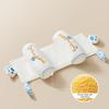 Baby Head Shaping Pillow with Adjustable Side Supports Orthopedic Positioner for Newborns Flat Head Prevention Breathable Infant Pillows for Side