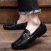 Hotest Salest Man Shoe Brand Men Loafers Leather Men'S Casual Shoes Moccasins Masculino Office Dress Wedding Slip On Boat Shoes