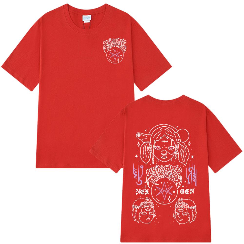 

2025 Summer BMTH BringMe TheHorizon Album Post HuUnisex Nex Gen Heavy Metal Rock Band Unisex Hip Hop 100 Pure Cotton Printed Tshirt M