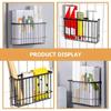 2pcs Storage Rack for Refrigerator Side Shelf, Wall Mounted Storage Basket, Home Organization and Storage