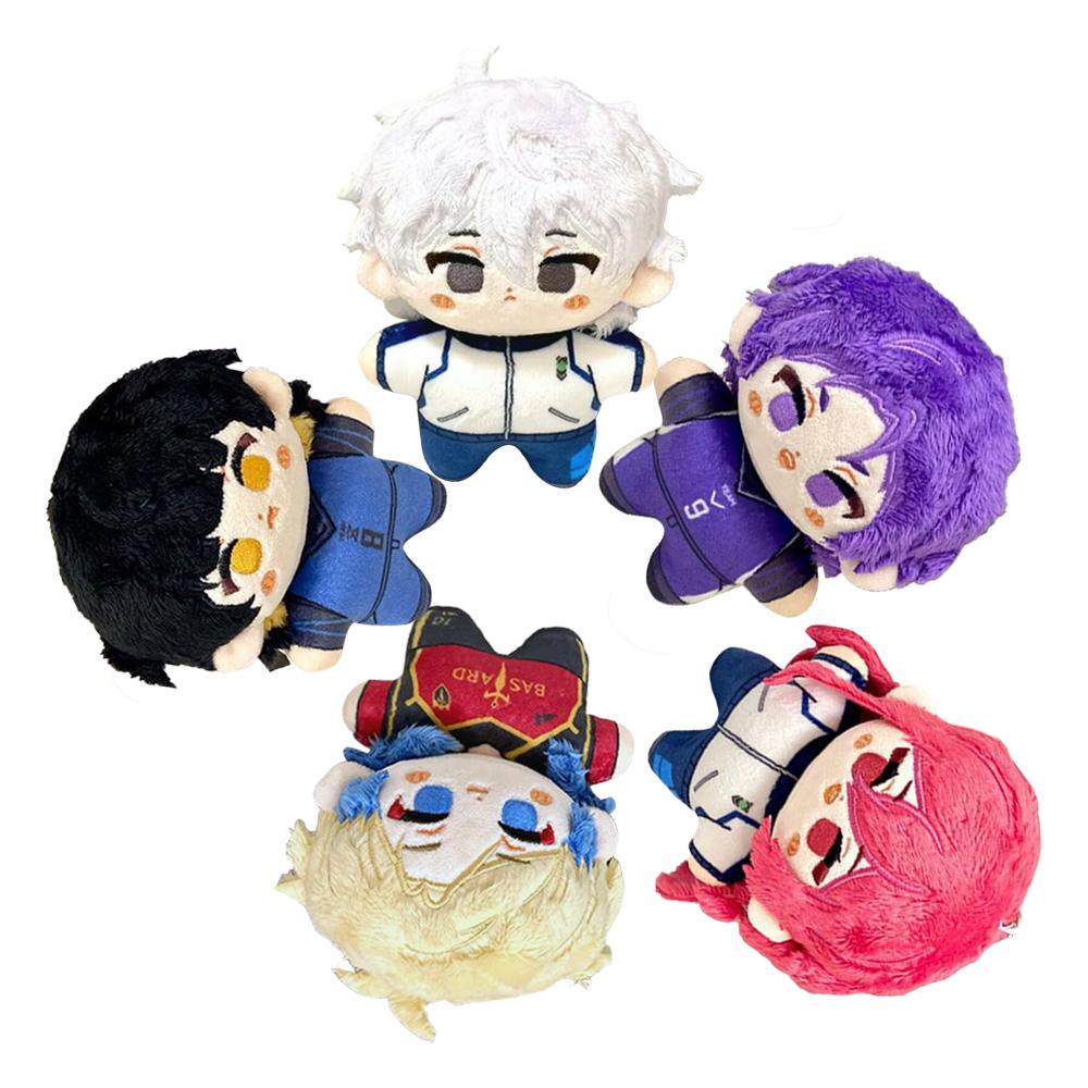 Peluche Anime Bambola di Peluche Michel Caesar Seishiro Nagi Reo Mikage Chigiri Hyoma Bachira Meguru Ciondolo Portachiavi ornamento regalo 12cm