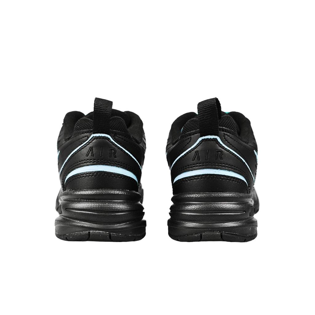 Nike Air Monarch 4 Slip Resistant Slip Resistant Low Top Chunky Sneakers Unisex Black 415445-001(Team40-)
