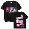 T-Shirt Female Cartoon Printed T-Shirt Fashion Short Sleeve T-Shirt Comfortable Casual Clothing Top T-Shirts Girls