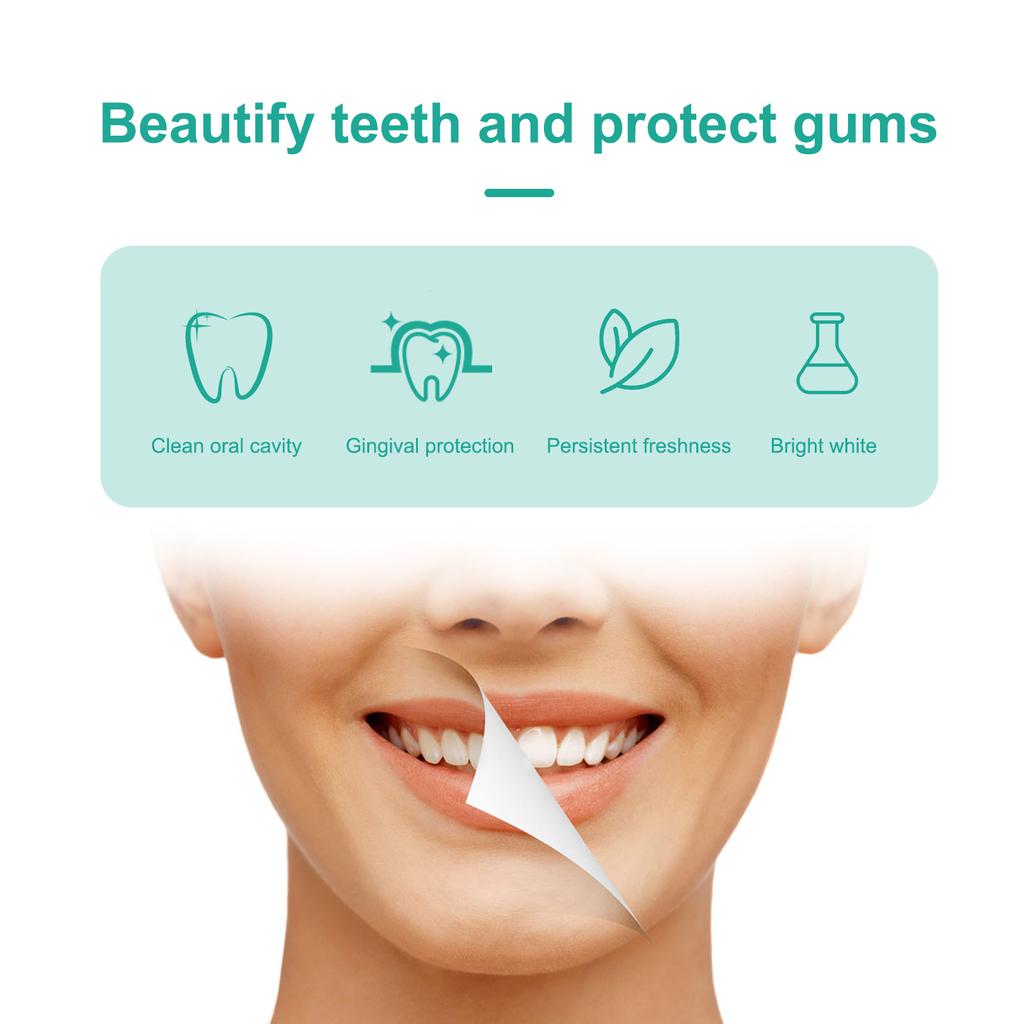 EELHOE Oczyszczanie zębów pianka wybielająca dokładne czyszczenie pasta do zębów piankowa pasta do zębów usuwa plamy świeży oddech narzędzia do pielęgnacji zębów 30ml