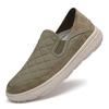FashionOutdoor Men's Fashion Casual Shoes New Men Comfy Loafers Breathable Men's Leisure Slip on Flats Breathable Male Walking Footwear