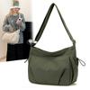 Borse a Tracolla da Donna in Nylon Impermeabili Semplici Borsa a Spalla da Donna di Grande Capacità Leggera Tinta Unita Multitasche Borsa Tote Femminile