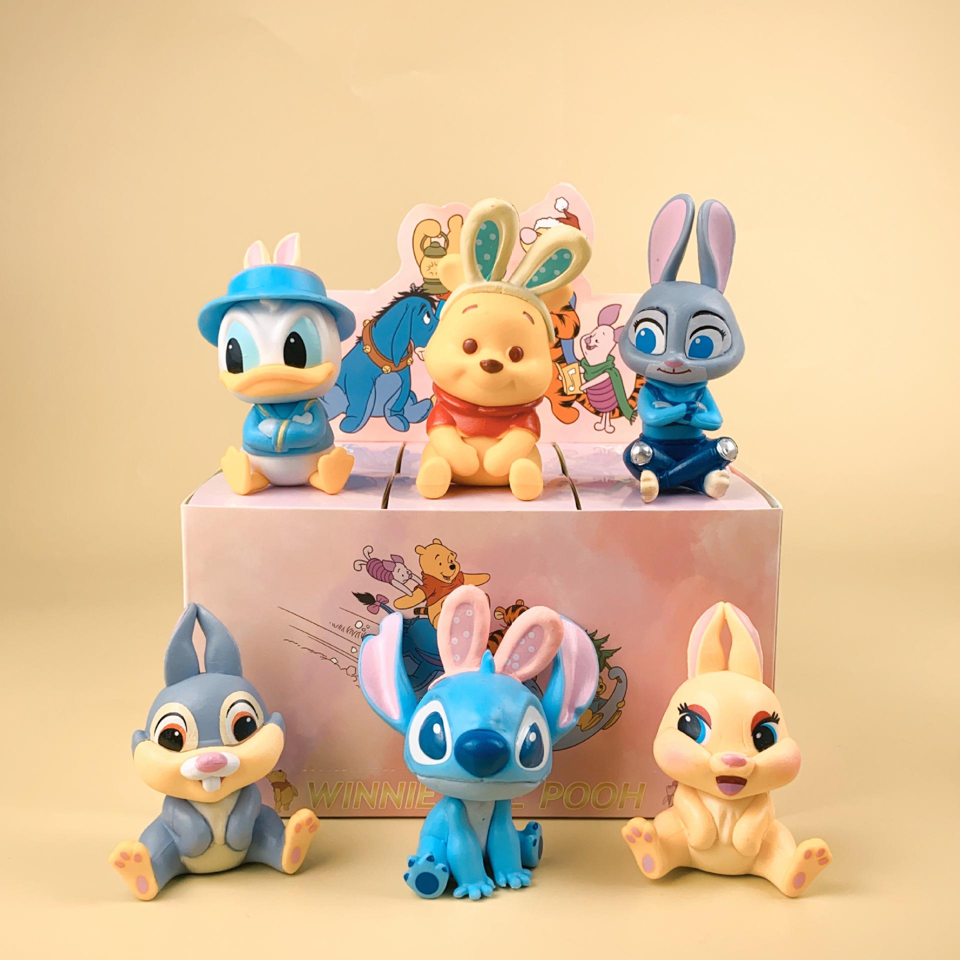 

Фигурка Stitch Goofy Diary Blind Box: Модная игрушка и настольное украшение в подарок