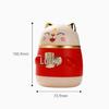 Cartoon Lucky Cat Pop-up Toothpick Holder - Creative Press-Type Design, Chinese Style Household Decor
