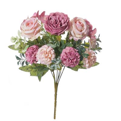 Peony HySANangea Rose Simulation Flowers Wedding Home Decoration Table Decoration Photography Fake Flowers