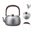 Camping Kettle Coffee Tea Pot Tableware for Open Fire with Handle, Water Picnic