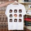 Genshin Impact HuTao Cartoon Kawaii  Unisex's Tshirt Cute Shirt  Unisexs Fashion T-Shirt For  Unisex Casual Tops Short Sleeve Shirt