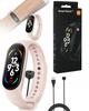 Smartwatch Smartband Pulseira Rosa Esportiva Relógio M7S 2023 Nova Versão
