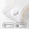 Yaoyaoguimi French Light Luxury Satin Lace Antibacterial Briefs for Women