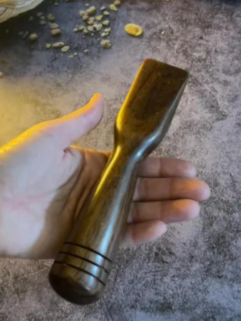 Bubu Ohana Tok Sen 3-Piece Set for Traditional Thai Massage: Khon, Lim, Mallet, and Stake (3 pieces)