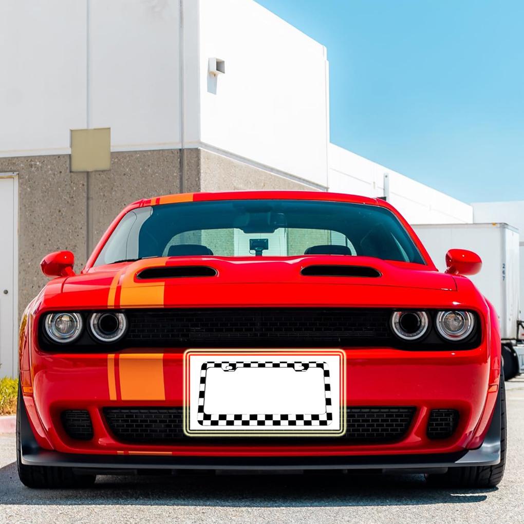 Matte License Plate Frame License Plate Frame For Car Tags Durable