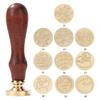 Vintage Wax Seal Head Handmade DIY Copper Head Brass Sealing Wax Stamps Head Scrapbooking Stamps Craft for Wedding Decor